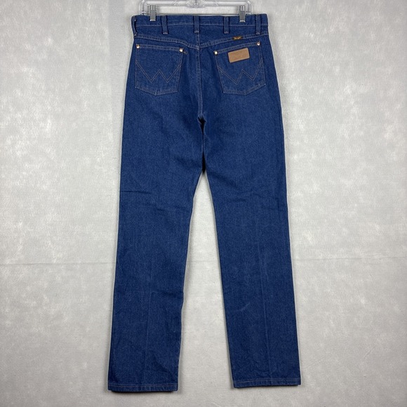 Wrangler Other - Wrangler 13MWZ Jeans Men’s 33x34 (Fits 33x33) Blue Cowboy Cut Made In Mexico